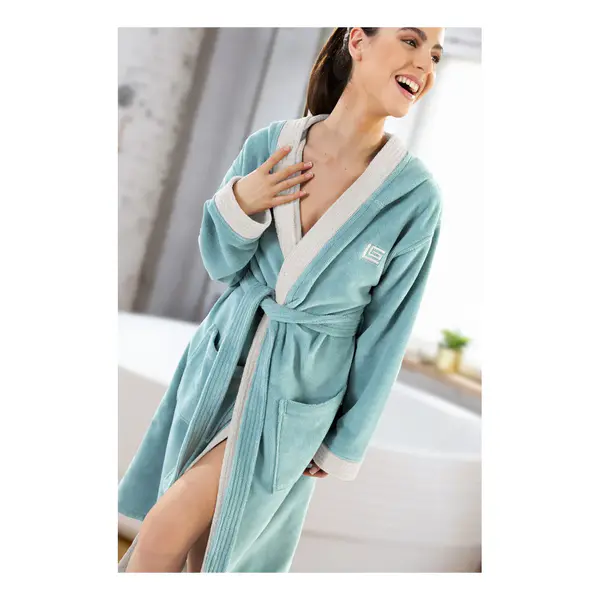 Guy Laroche Μπουρνούζι Monogram Ocean Medium
