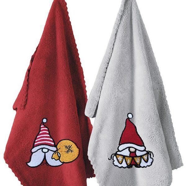 Guy Laroche Σετ πετσέτες Christmas Towels Set 4 35x50cm