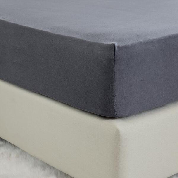 Nima Home Σεντόνι Υπέρδιπλο με Λάστιχο – Tender Dark Gray 160×200+40cm